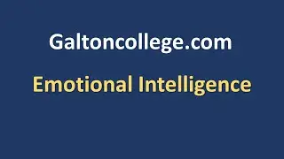 Emotional Intelligence