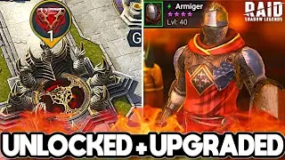 Armiger Upgraded, Geared and Altar of Souls Unlocked in Raid Shadow Legends