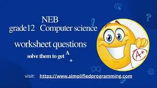 "NEB Board Exam 2081: Ultimate Computer Science MCQ Worksheets to Ace Your Test"