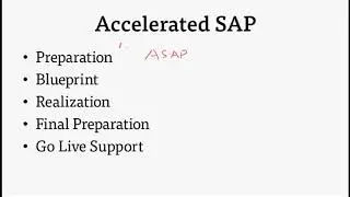 9. Understand ERP implementation methodology