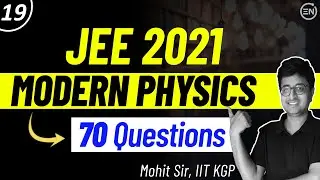 JEE 2021 Solution Series | MODERN PHYSICS | JEE Physics 