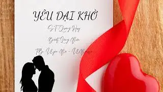 [MUSIC] YÊU DẠI KHỜ | LYRICS | UYENVO | MỸ TÂM