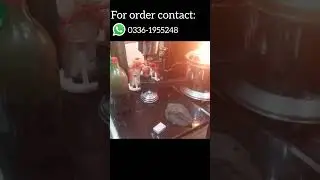 Istemaal shuda Mobil oil par chalna wala chulha