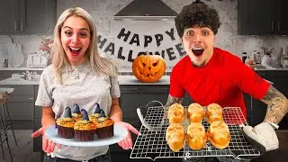 WE MADE VIRAL HALLOWEEN TIKTOK TREATS!!