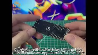 ESP32 display [universal] driver board, compatible with driving 4 different LCDs