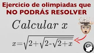 Intenta resolver este duro ejercicio de olimpiadas matematicas que hará explotar tu cerebro 🤯🤯🤯