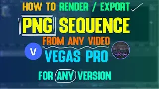 How To Render or Export Any Video In An Image Sequence Easily | How To Import An Image Sequence