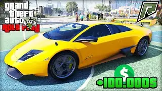 КАК ЗАРАБОТАТЬ ДЕНЕГ НОВИЧКУ на RADMIR RP! - GTA 5 RP