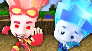 ФАЙЕР МОНСТР EXE НАПАЛ НА НОЛИКА В МАЙНКРАФТ ФИКСИКИ НОВАЯ СЕРИЯ MINECRAFT FIXIKI