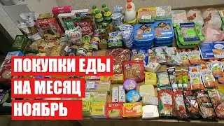 ПОКУПКИ ЕДЫ ✔НОЯБРЬ ✔ СКОЛЬКО Я ТРАЧУ? #светланабисярина