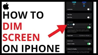 How to Dim Screen on iPhone [QUICK GUIDE]