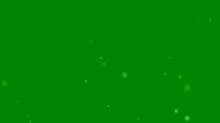 green screen snow falling