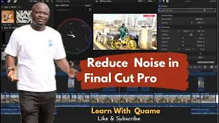 How to Reduce Background Noise in Final Cut Pro - Avoiding Audio Distortion