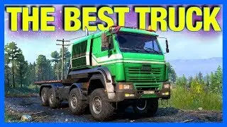 Snowrunner : THE BEST TRUCK!! (Snowrunner Part 7)