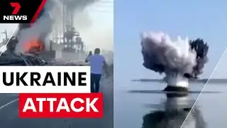 Russia's biggest missile attack on Ukraine | 7NEWS
