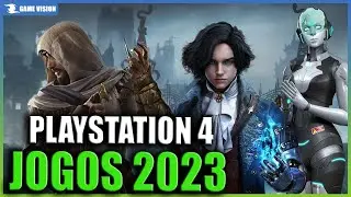 TOP 20 NOVOS JOGOS PARA PLAYSTATION 4 EM 2023 E ALÉM!
