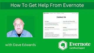 How To Get Help From Evernote