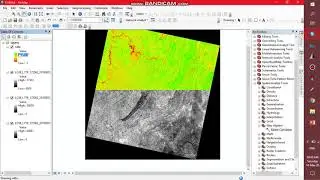 NDBI and NDVI calculation using Landsat 8 band in ArcGIS
