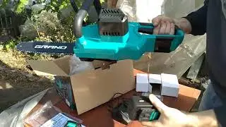 Электропила Аккумуляторная Grand АПЦ-21V Распаковка Обзор