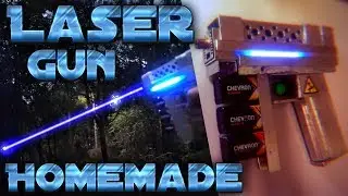 ✮ Homemade "Star Wars" Laser Gun [ 8000mW NUBM44 ]