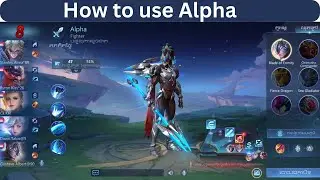game 1 របៀបប្រើប្រាស់Alpha