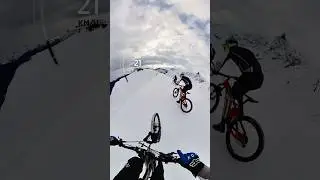 Don't worry bikers. Snow season is for you, too 🚲 ❄️ 