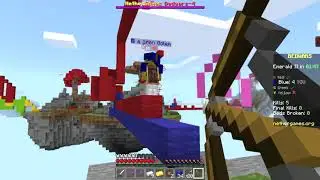 Camping in Bedwars wiv ma bro n ma peeps