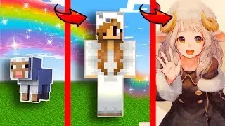 КАК МЕНЯЛАСЬ ДЕВУШКА ОВЦА АНИМЕ И ЕЁ ЖИЗНЕННЫЙ ЦИКЛ В МАЙНКРАФТ! ЭВОЛЮЦИЯ ДЕВУШКИ ОВЕЧКИ ДОЛЛИ