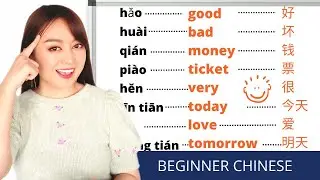 Beginner Chinese--40 essential words for Chinese beginners, you need these words every day