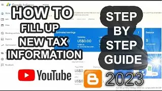 How to Easily Submit Your Tax Information Form for Google AdSense in 2023