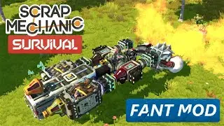 The Cloud Forager | Scrap Mechanic Survival | Fant Mod