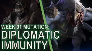 Starcraft 2 Co-Op Mutation #91: Diplomatic Immunity [Siege Tanks vs Air Units]