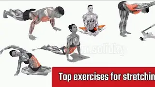 top exercises for stretching your body #bodygoals #fitnessmotivation #fitnessgoals #abs #homeworkout