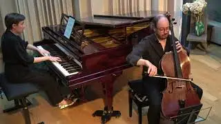 Claude Debussy Scherzo for Cello and Piano - D.Ventula & A.Kavalerova