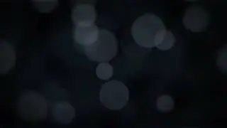Motion And Fly White Particles And Round Bokeh On Dark Background Luxury And Elegant 4k
