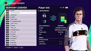 Germany Legends PES 2021 by Realalibahzad