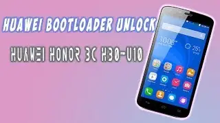 huawei bootloader unlock | honor 3c h30 u10 @Formula Pk