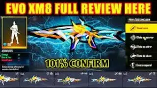 EVO XM8 CONFIRM DATE FREEFIRE | EVO XM8 GUN SKIN FREEFIRE | EVO XM8 KAB AAYEGA! | EVO XM8 ATTRIBUTES