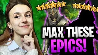 THESE EPICS DELETE SPIDER! Early Game Dungeon Guide (Raid Shadow Legends)