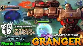 Granger Megatron MLBB x Transformers New Skin Gameplay - Top Global Granger by SwervTzy - ML