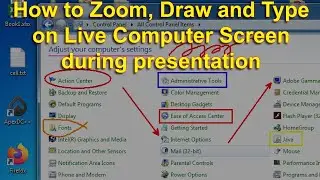 How to Draw on Live Computer Screen during presentation - ZoomIt 🔥🔥🔥| @ShahKTech #ShahTech