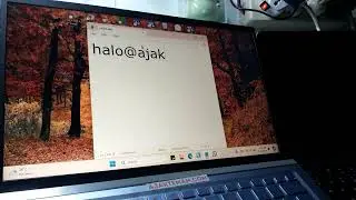 Cara mengetik email di laptop