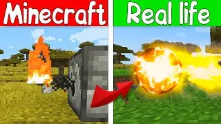 Realistic fire ball minecraft - Realistic minecraft