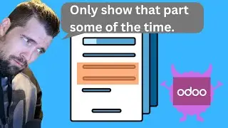 Conditionally Show Portions of PDF Reports in ODOO for Beginners