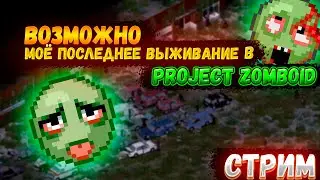 МОЙ (ВОЗМОЖНО) ПОСЛЕДНИЙ СТРИМ? [Project Zomboid]