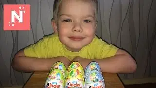 Фиксики яйца сюрприз распаковка игрушек Kinder surprise eggs Fixiki