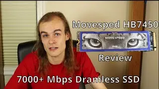 Movespeed HB7450 1TB review, A PCIe Gen 4 x4 SSD with no DRAM
