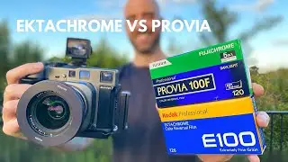 Ektachrome E100 Vs Provia 100F | 120 Slide Film | Mamiya 7