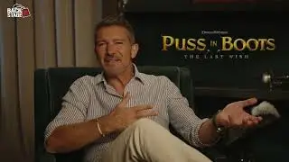 Antonio Banderas Gets Emotional in PUSS IN BOOTS: THE LAST WISH Interview