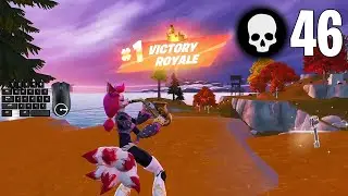 46 Elimination Solo vs Squads Gameplay Win (Fortnite Chapter 4 Season 3)